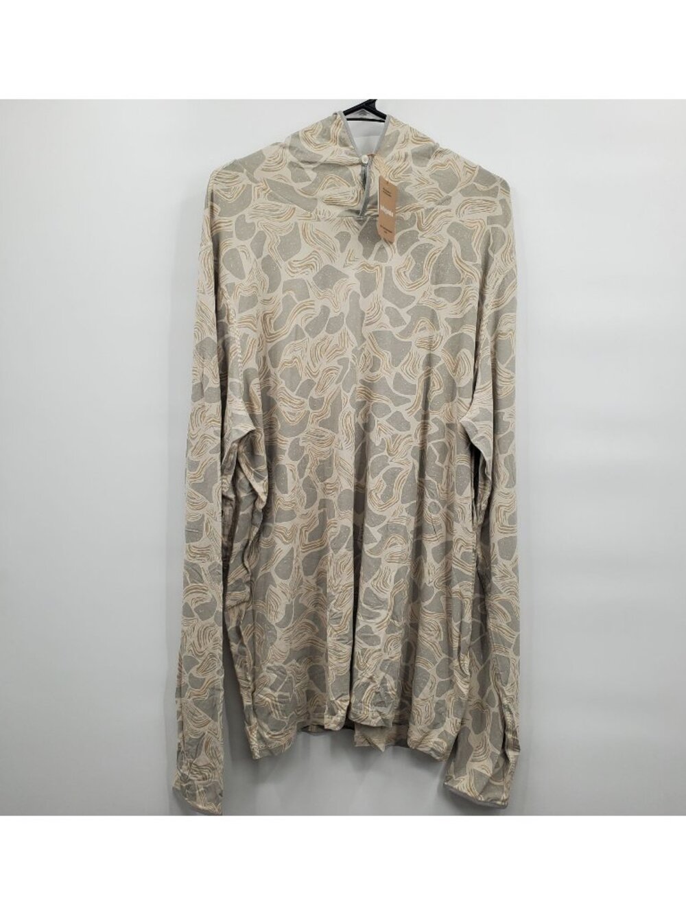 Patagonia Tropic Comfort Natural Hoody Top Men Size XL NWT Coastal Edge: Natural